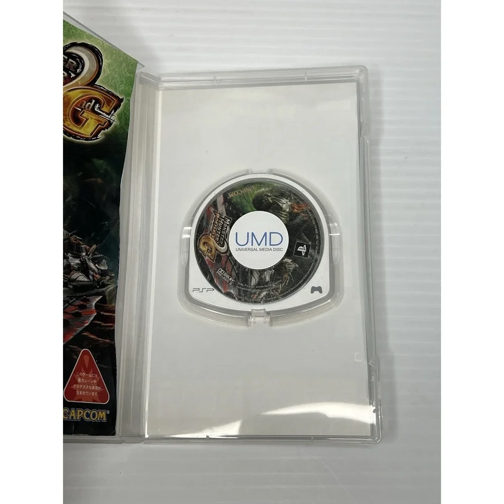 Monster Hunter Portable 2nd G the Best PS Portable PSP Japan Import CIB